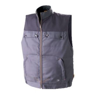 GILET G ROK GRIS/CARBONE