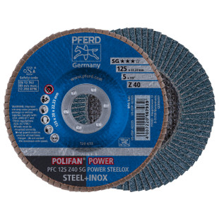 DISQUE A LAMELLES POLIFAN® SG ZIRKON-POWER STEELOX