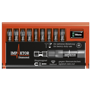 COFFRET D'EMBOUTS BIT-CHECK 10 IMPAKTOR 1 SB (10 PIECES)