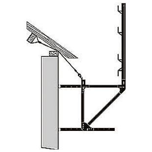 ECHAFAUDAGE ALU CONSOLE TRIANGLE AVEC KIT BLOQUEUR ELINGUE