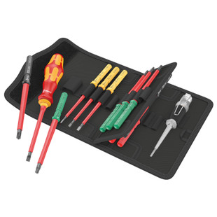 TOURNEVIS MULTILAMES ISOLE KRAFTFORM KOMPAKT VDE UNIVERSAL 1 TIE (JEU DE 16)