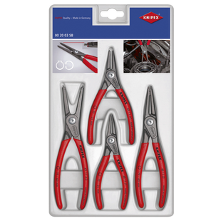 PINCE POUR CIRCLIPS INTERIEURS / EXTERIEURS (JEU DE 4)