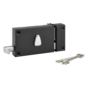 SERRURE EN APPLIQUE 6 GORGES "PROTECT"