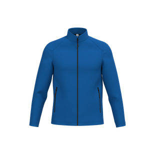 VESTE SOFTSHELL 2 COUCHES HOMME ROYAL BLUE