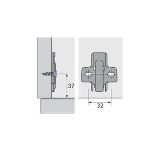 EMBASE CRUCIFORME A VISSER 8099