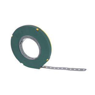 BANDE ACIER EZ PERFOREE  L X EP 17X0,8 MM BTE 10M