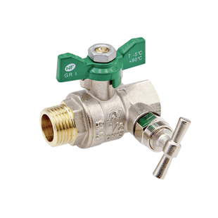 VANNE A SPHERE NF ACS MALE - FEMELLE A PURGE MANETTE PAPILLON