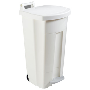 POUBELLE MOBILE A PEDALE MOBILY - BLANC