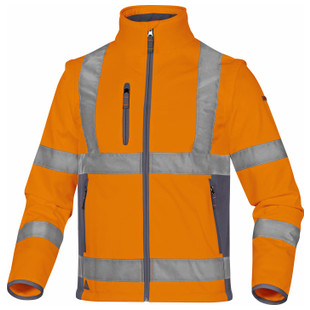 VESTE SOFTSHELL MOONLIGHT2 ORANGE 2 EN 1