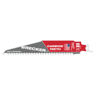 LAME DE SCIE SABRE CARBURE MULTI-MATERIAUX TCT WRECKER