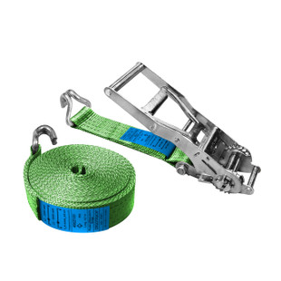 SANGLE D'ARRIMAGE ERGOTRUCK 7,5T/9M 2 PARTIES CROCHETS SERRES