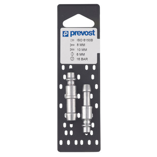 EMBOUT POUR FLEXIBLES AVEC COLLIERS A OREILLES (PAR 2)