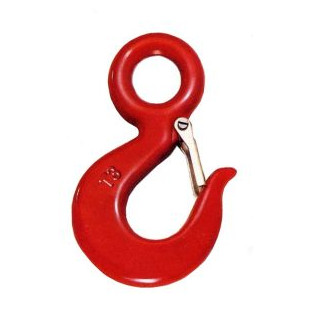 CROCHET DE LEVAGE AVEC LINGUET DE SECURITE