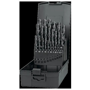 FORET QUEUE CYLINDRIQUE HSS SERIE COURTE TAILLE MEULE 11.450 (COFFRET)