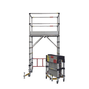 ECHAFAUDAGE TELESCOPIQUE 7 HAUTEURS DE TRAVAIL TELETOWER