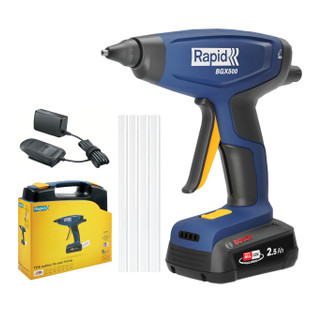 PISTOLET A COLLE A BATTERIE BGX500 18V COFFRET BATTERIE + CHARGEUR