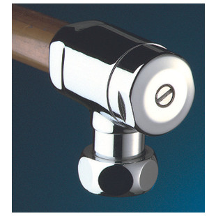 ROBINET D'ARRET EQUERRE FF" CHROME