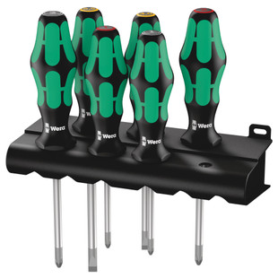 JEU DE TOURNEVIS KRAFTFORM PLUS LASERTIP (6 PIECES)+ RACK