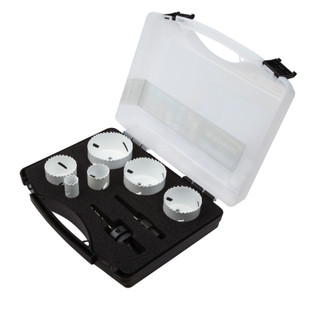 SCIE TREPAN HSS BI-METAL COBALT 8% QUICKLOCK (COFFRET DE 8)