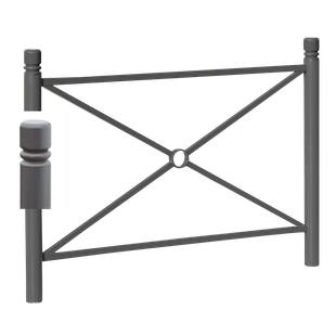 BARRIERE URBAINE PROVINCE SIMPLE CROIX