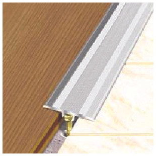 SEUIL EXTRA PLAT STRIE FIX INV HARMONY NATUREL 93CMX35MM ALU