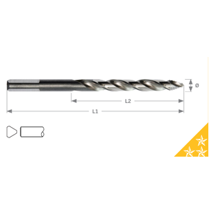 FORET TAILLE-MEULE HSS PROSTEP DIN 338-N 442