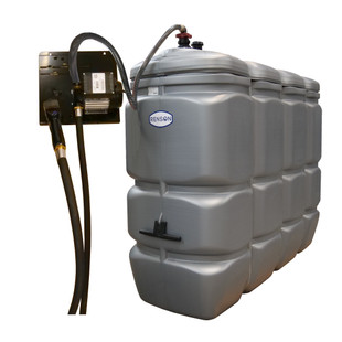 CUVE STOCKAGE FUEL PEHD 2000L STATION 230V 50L/M ECO