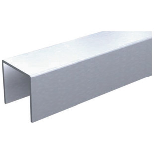 PROFIL U DE GUIDAGE SPORTUB COMPLETE 2M POUR PORTE 80KG 1109