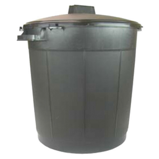 POUBELLE A GRAVATS POLYPROPYLENE 80L AVEC COUVERCLE PB80