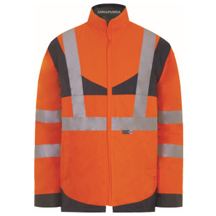 PARKA HAUTE VISIBILITE 4EN1 ANNAPURNA ORANGE/MARINE