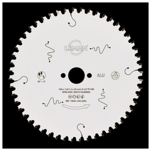 LAME CIRCULAIRE CARBURE FINE ALU LSC.964C.AL