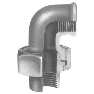 COUDE UNION A JOINT CONIQUE 90° PETIT RAYON  FEMELLE - FEMELLE  N°96 NOIRE