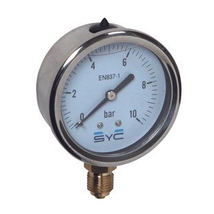 MANOMETRE GLYCERINE Ø 63 INFE.1/4" 0-10BAR