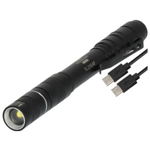 LAMPE POCHE LED LUX PREMIUM TL210AF FOCUS - RECHARGEABLE - USB - IP44