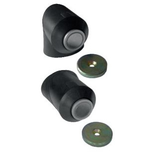 BUTOIR DE PORTE MAGNETIQUE GRIS