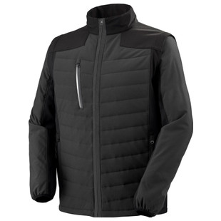 VESTE HYBRIDE CARPATES GRIS CHARCOAL/NOIR
