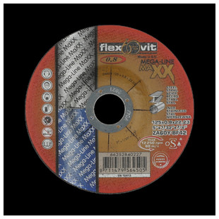 DISQUE A TRONCONNER MEULE DÉPORTEE MAXX 125X0,8X22,23