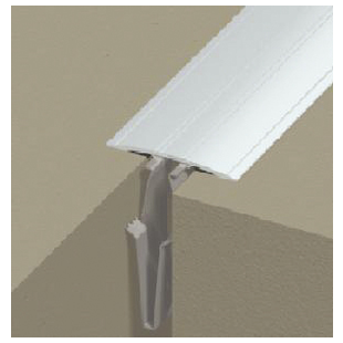 COUVRE-JOINT DE SOL A BORD BISEAUTE