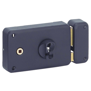 SERRURE EN APPLIQUE A CYLINDRE EUROPEEN "RESIST"