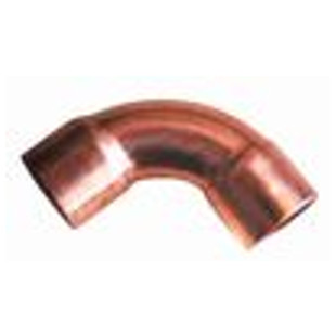 COURBE CUIVRE 90° FEMELLE FEMELLE GRAND RAYON 5002A