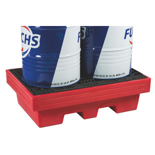 BAC DE RÉTENTION PLASTIQUE 2 FÛTS 220 LITRES