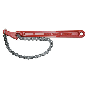 CLE SERRE-TUBES A CHAINE, 390 MM