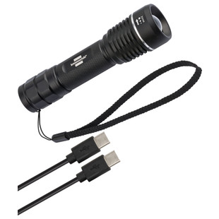 LAMPE POCHE LED LUX PREMIUM 601 AF FOCUS - RECHARGEABLE - USB C - IP67