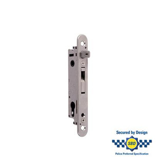 FORTYLOCK SERRURE A ENCASTRER TOUT INOX AVEC AXE DE 20 MM POUR PROFILS DE 40 MM