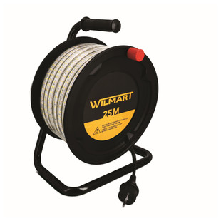 RUBAN LED RECTO-VERSO 25 M 1600 LM/M 4000°K, À VISSER, ENROULEUR