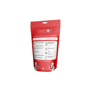 POCHETTE DE SECOURS MULTIRISQUES UNIVERSELLE 1/5 PERSONNES