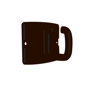 PLATINE MURALE AVEC ANNEAU