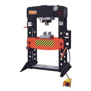 PRESSE HYDROPNEUMATIQUE 100T + VITRE PLEXI ANTIPROJECTION