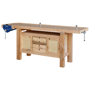 ETABLI MASSIF 2.0X0.6M CAISSON