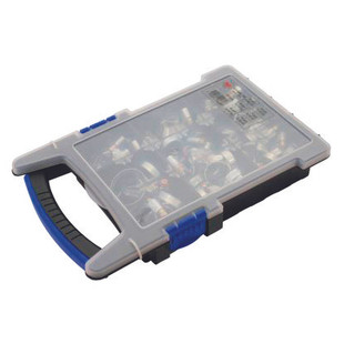 COFFRET DE COLLIERS A BANDE NON PERFOREE 9 MM ZINGUE BLANC W1